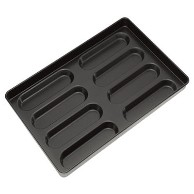 NSF Nonstick Hamburger Bun Baking Tray Hot Dog Bun Bread Pan