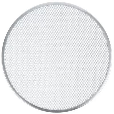 Foodservice NSF 1mm الفولاذ المقاوم للصدأ شواية الشواء عموم الألومنيوم شبكة بيتزا صينية